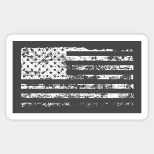 Grunge flag of USA Magnet